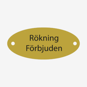 Rökning förbjuden