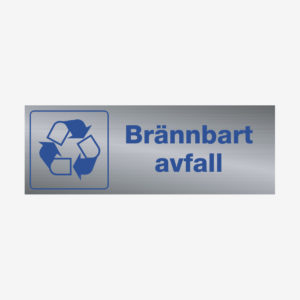 Brännbart avfall