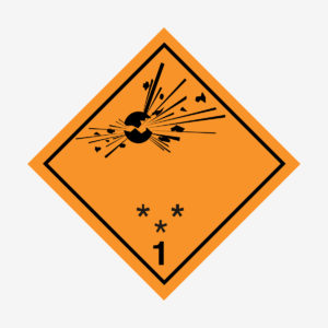 Explosiva ämnen och föremål nr. 1