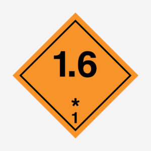 Explosiva ämnen nr. 1.6