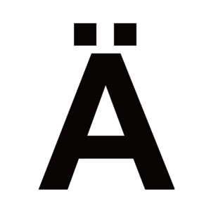 Fasadbokstav Ä