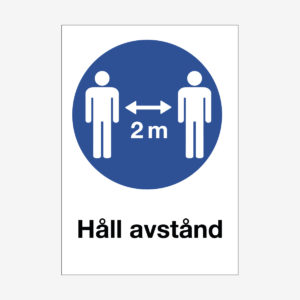 Håll avstånd